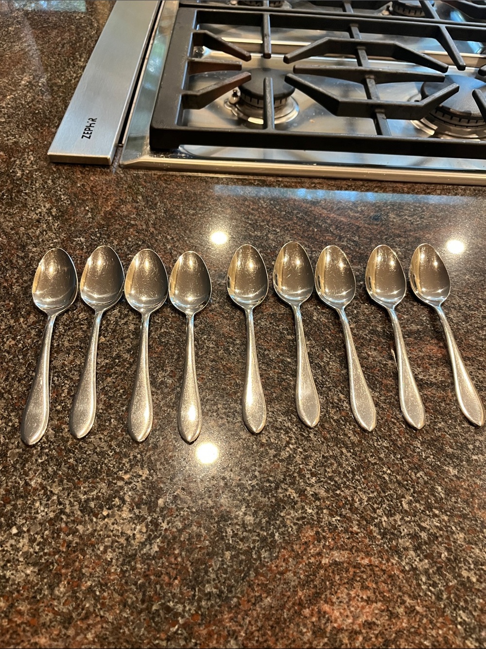 Retroneu Set of 9 Small Teaspoons